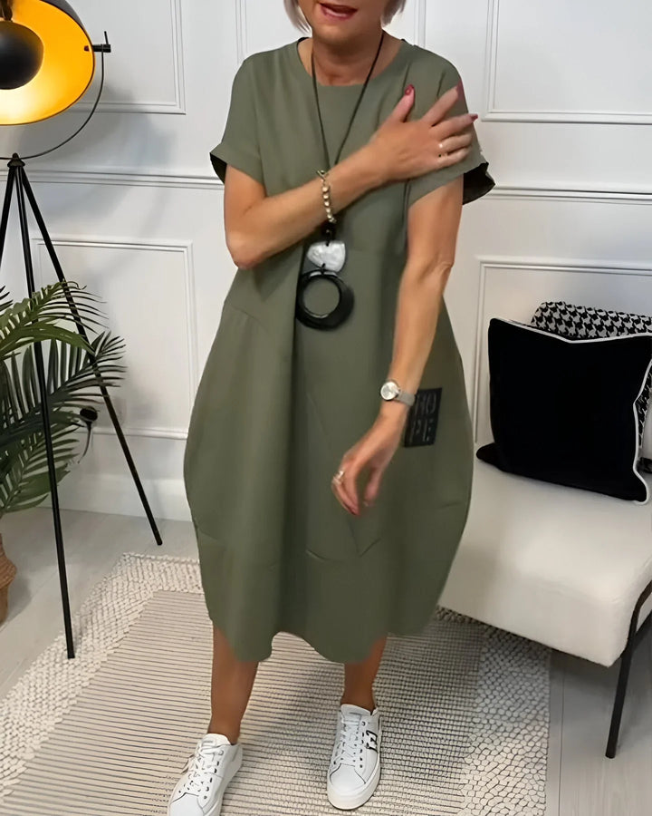 Jocelyn  - Kényelmes, Zsebes Alkalmi Ruha