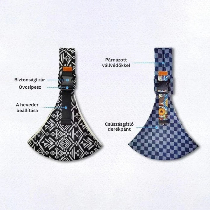 BabyBloom - Állítható Babahordozó Csípőülés