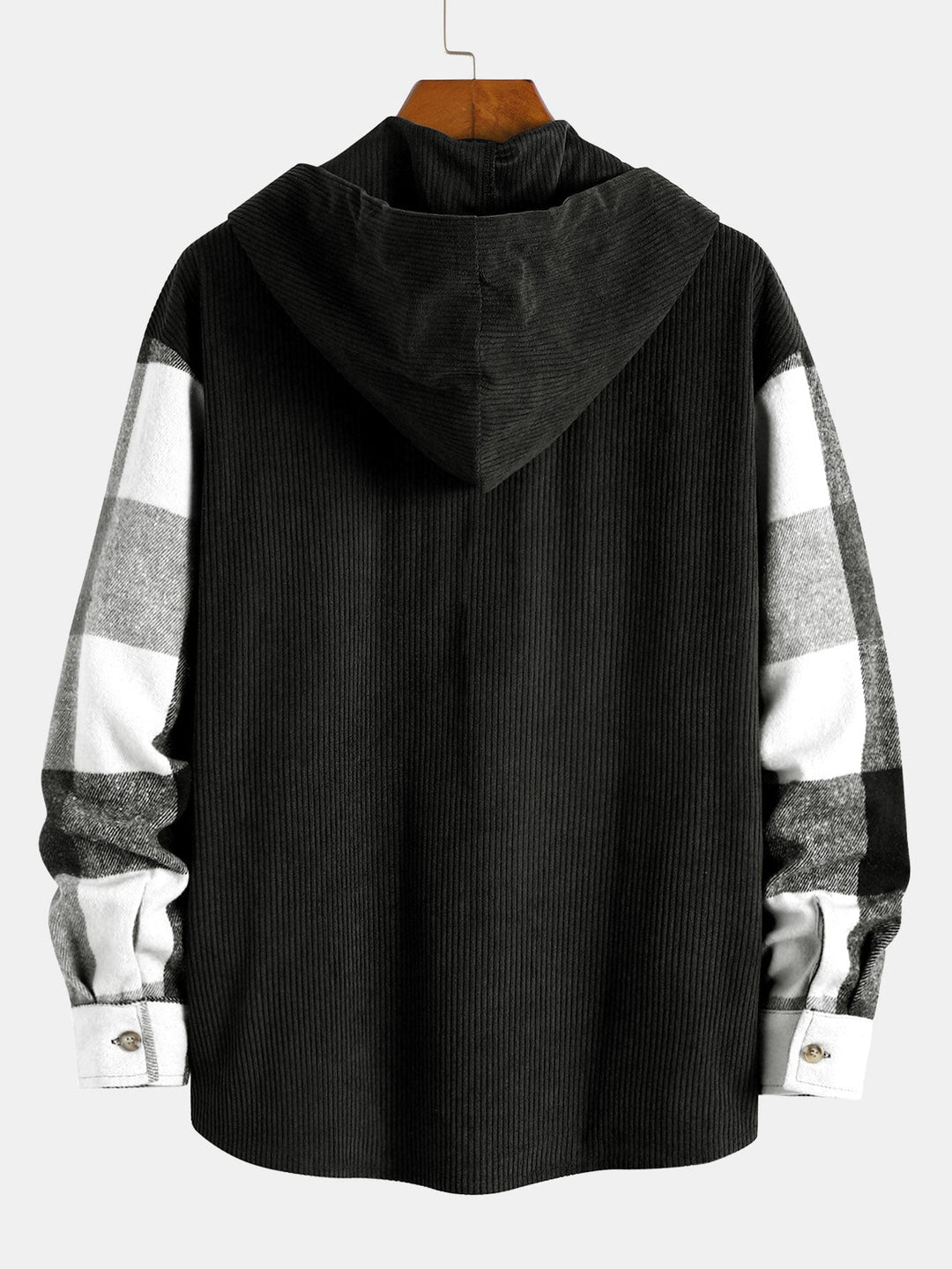 Gaston - Flanel Kockás Kapucnis Ing