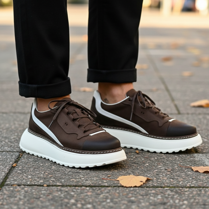 Douglas - Vastag Talpú Bőr Cipő