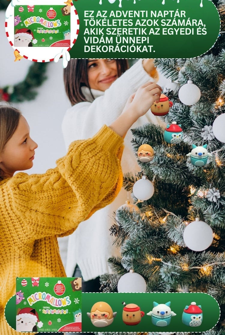 FestiveFuzzies - Karácsonyi Adventi Naptár Plüssbabával