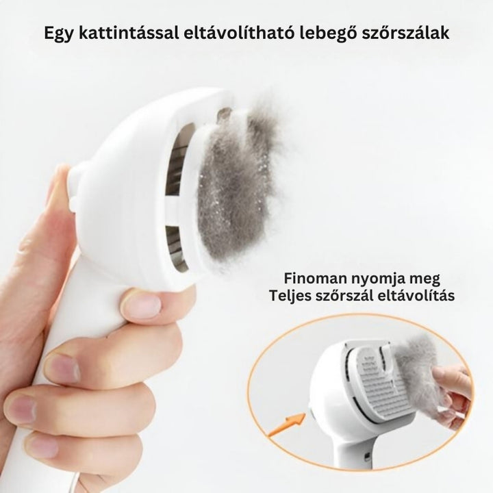 FurEase - Újratölthető Gőzkefés Spray állatok Apolásához
