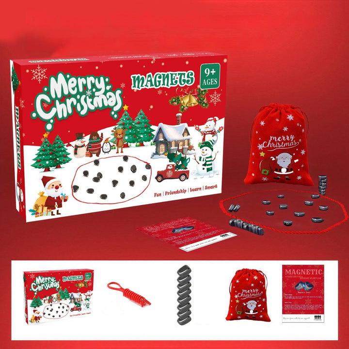 MindSpark – Mágneses Sakk Készlet Szórakoztató Stratégiai Játék Gyerekeknek és Családoknak