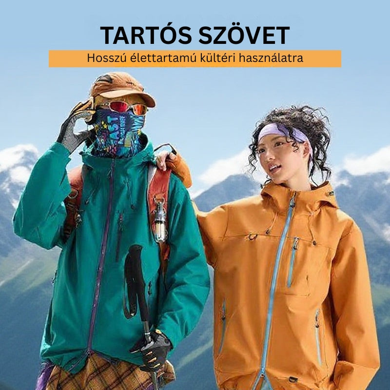 DriftEdge - Vízálló Cipzáras Túra Kabát