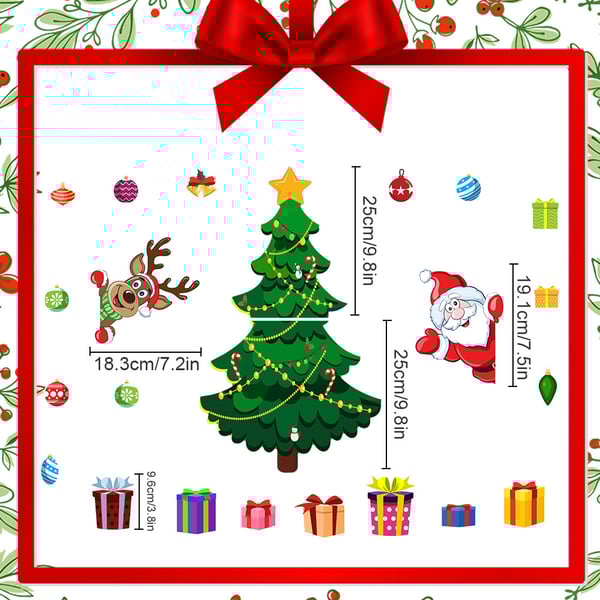 MerryStickz - Karácsonyi Mágneses Matrica