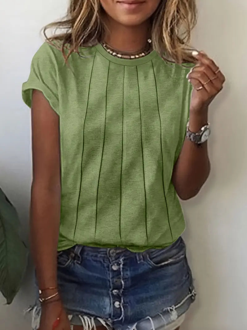 Vitaliya - Alkalmi Rövid Ujjú Póló