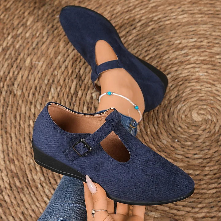 Nannie - Kényelmes Ortopéd Mokaszin Csattal