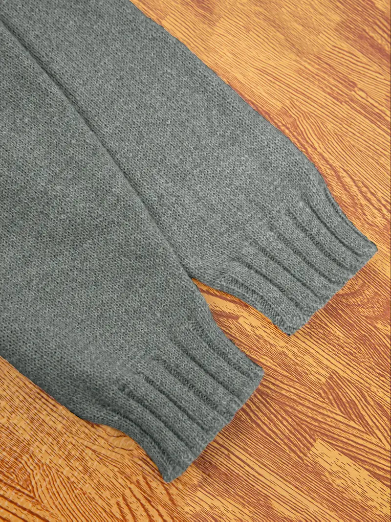 Natala - Kötött Pulóver Kenguruzsebbel