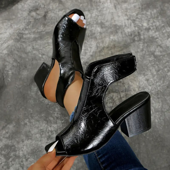 Thomis - Csúszásmentes Bőr Szandál Nyitott Orral