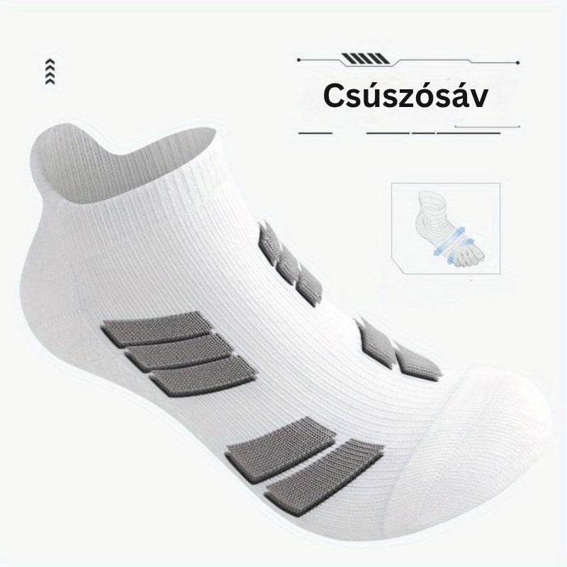SwiftStep - Lélegző Csúszásgátló Csíkokkal Ellátott Sport Zokni