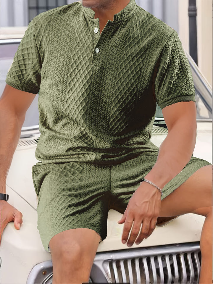 Reginald - Texturált Mintás Kétrészes Szett