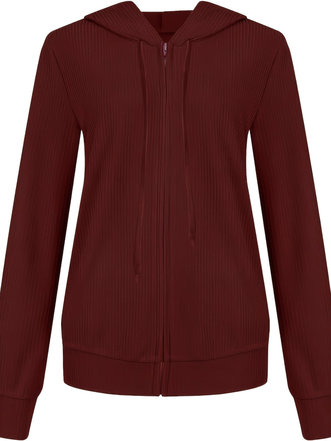 Nysa - Alkalmi Hosszú Ujjú Kapucnis Pulóver