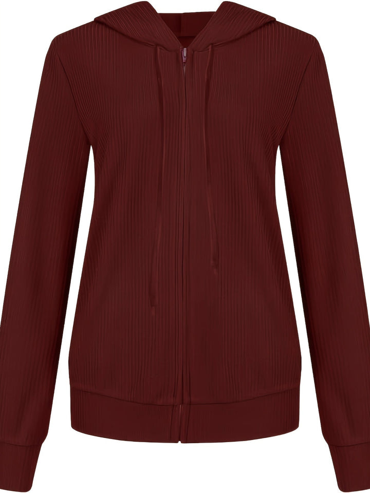 Nysa - Alkalmi Hosszú Ujjú Kapucnis Pulóver