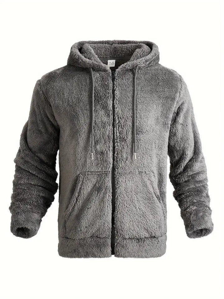 Ushakov – Alkalmi Hosszú Ujjú Kapucnis Pulóver Cipzárral