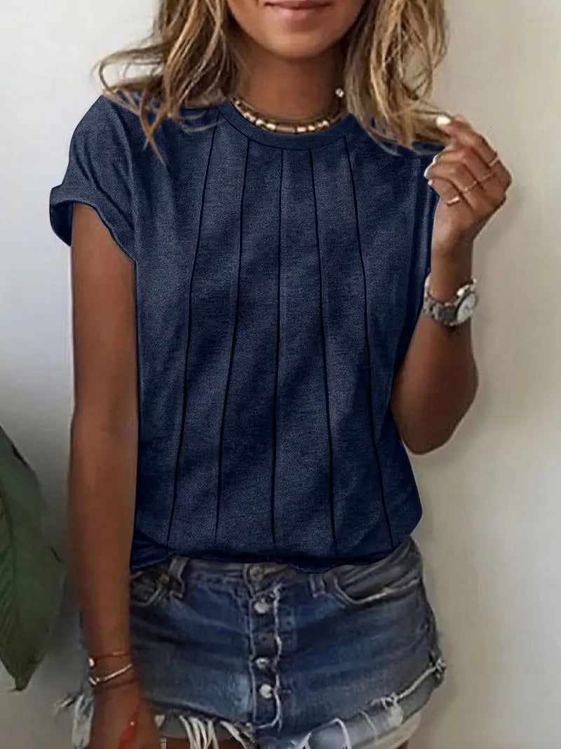 Vitaliya - Alkalmi Rövid Ujjú Póló