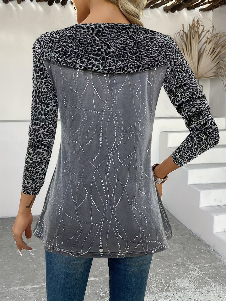 Hedda – Elegáns Vállakat Szabadon Hagyó Blúz