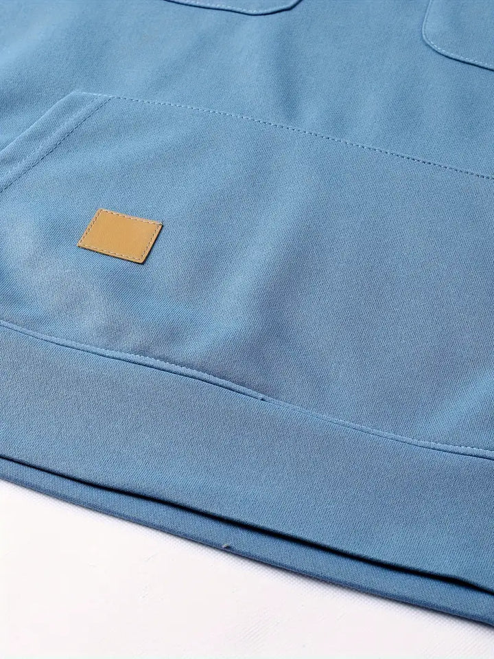 Bieber - Kényelmes, Több Zsebes Kapucnis Pulóver