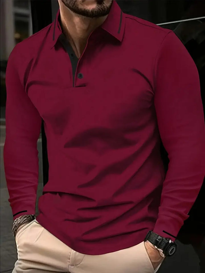 Karunaratne – Stílusos Hosszú Ujjú Póló