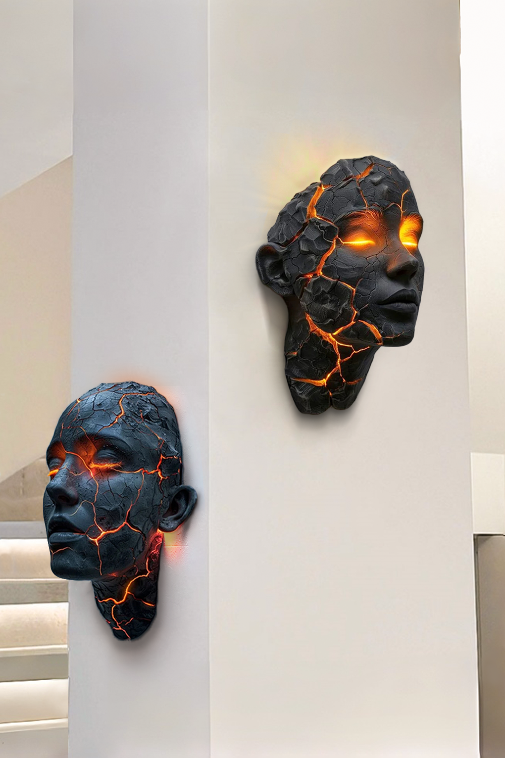 CrackGlow -  Repedt Lélek Fali Lámpa