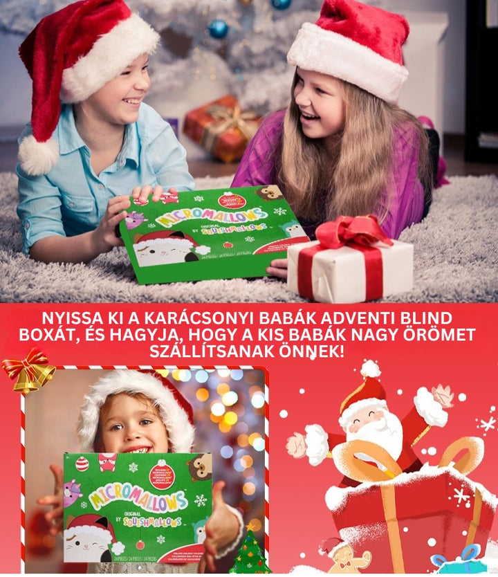 FestiveFuzzies - Karácsonyi Adventi Naptár Plüssbabával