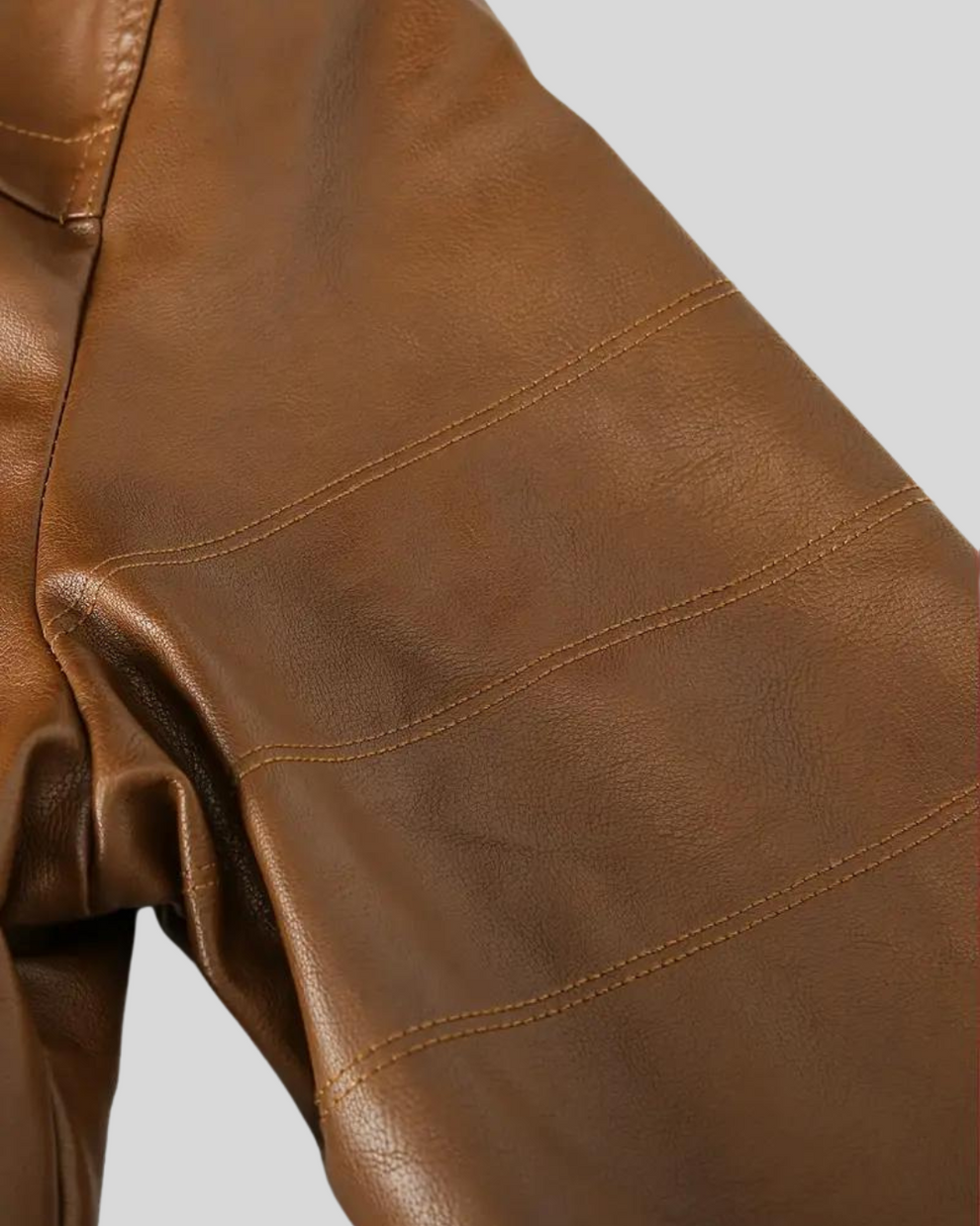 Davor - Kapucnis Bőrdzseki Dupla Cipzárral