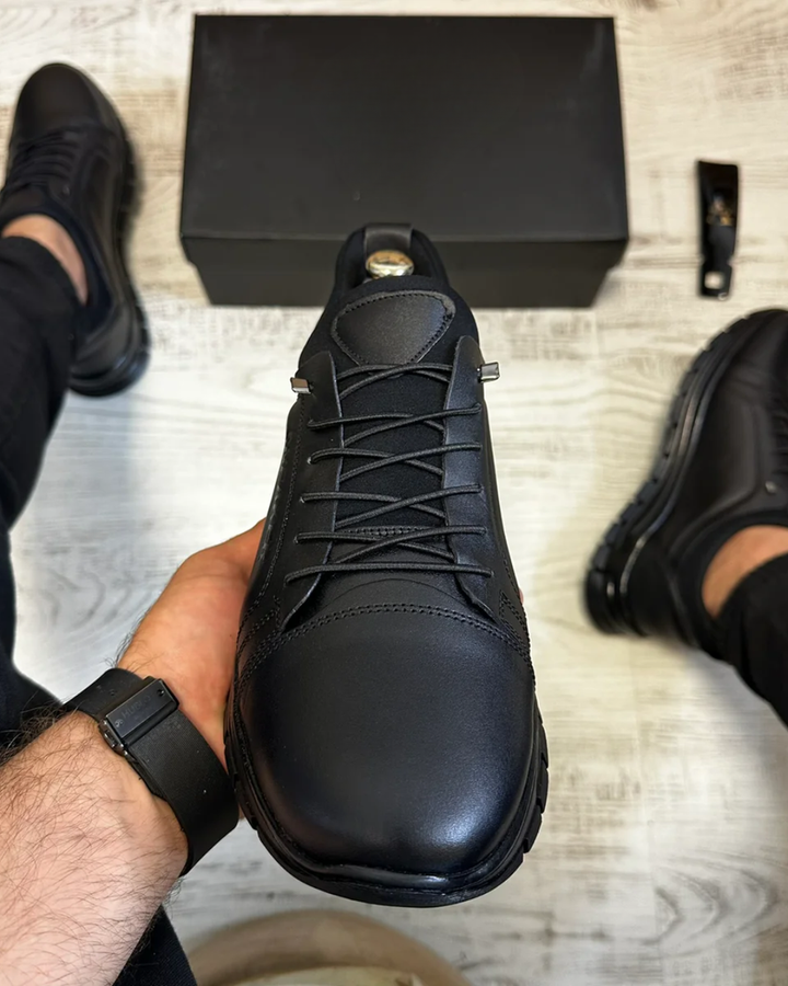 Steffen - Bőr Cipőfűzős Cipő