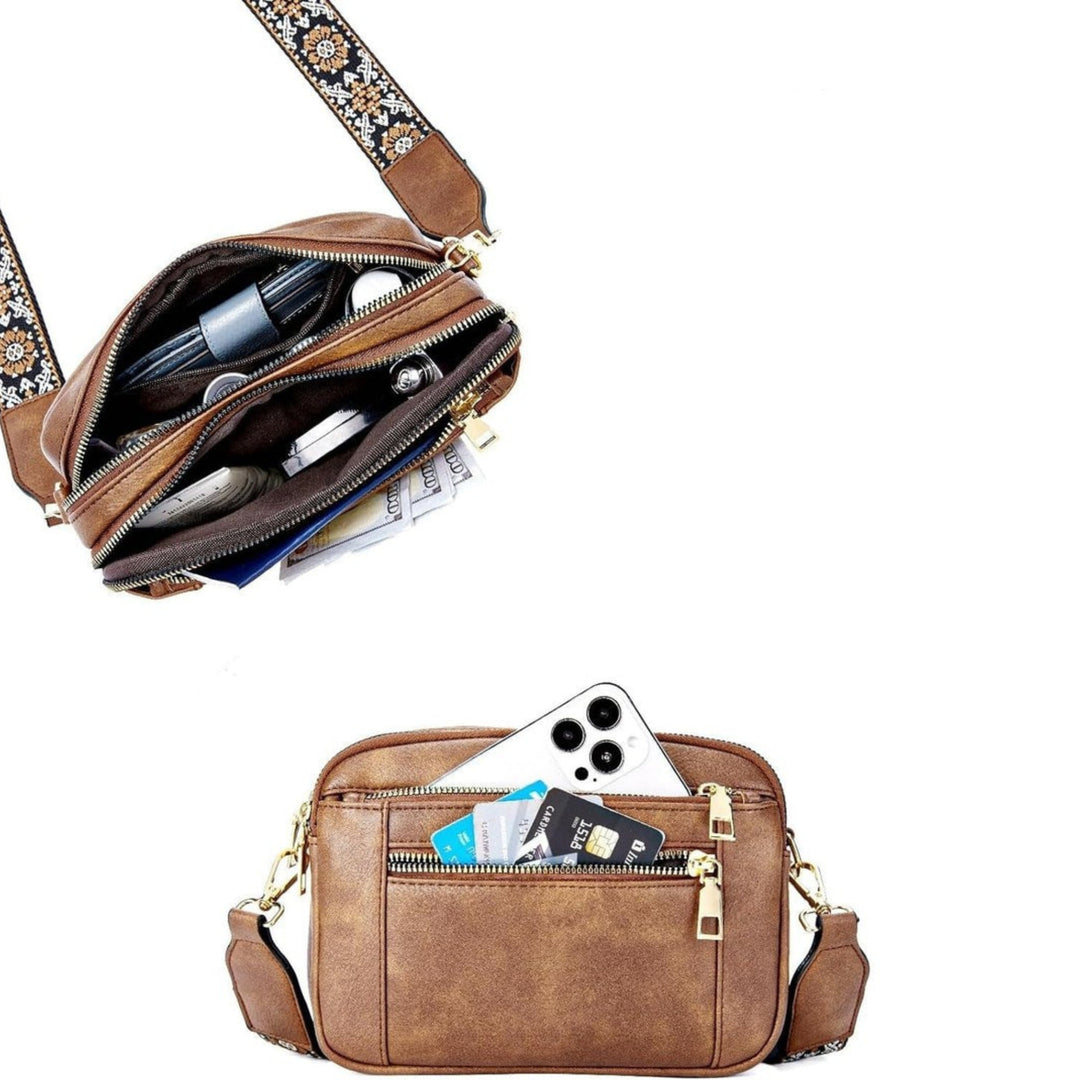 Sharena - Virágos Válltáska