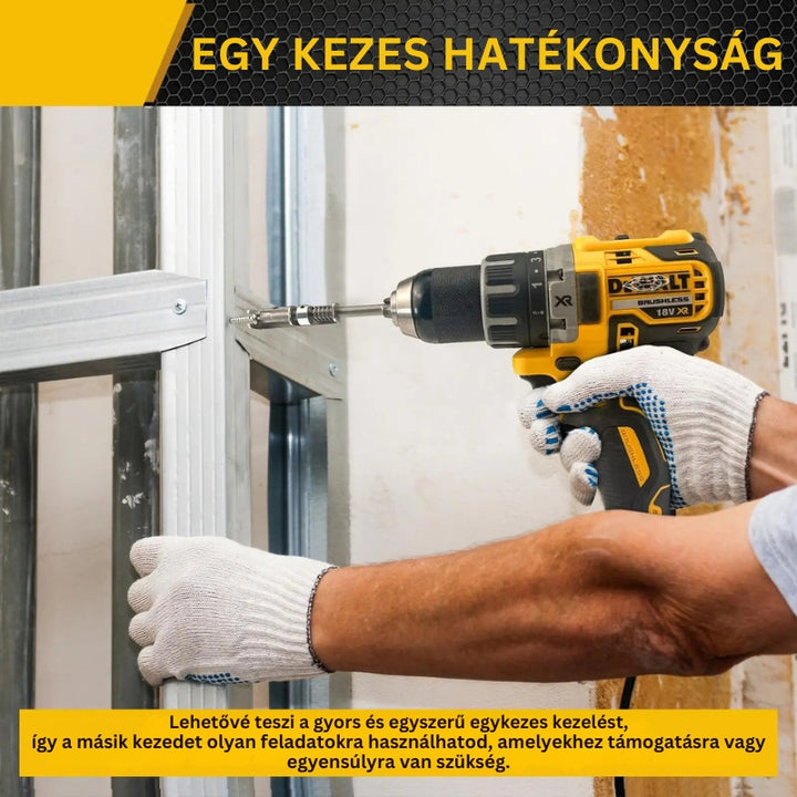 DrillMate - Csavar Tartó Rugós Retesszel
