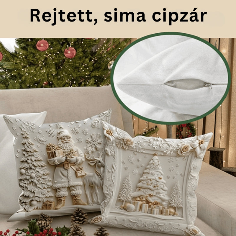 CozyFest - Karácsonyi Témájú Párnahuzat Otthoni Dekorációhoz