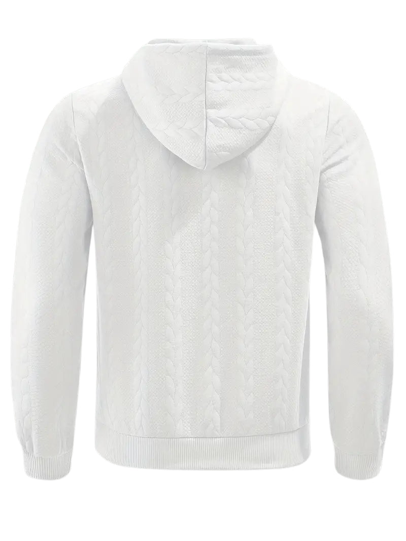 Philipp - Hosszú Ujjú Kapucnis Cipzáras Pulóver