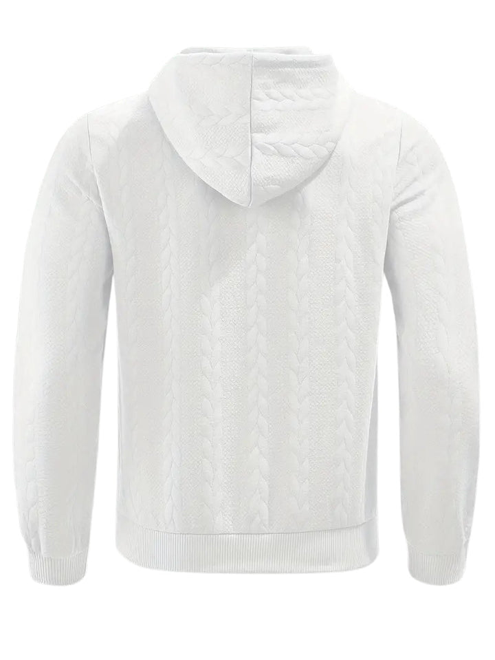 Philipp - Hosszú Ujjú Kapucnis Cipzáras Pulóver