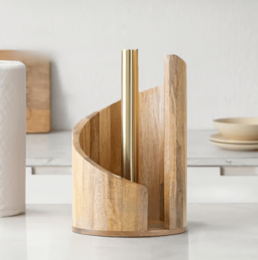 WoodRipple -  Fa WC-Papír Tartó állvány