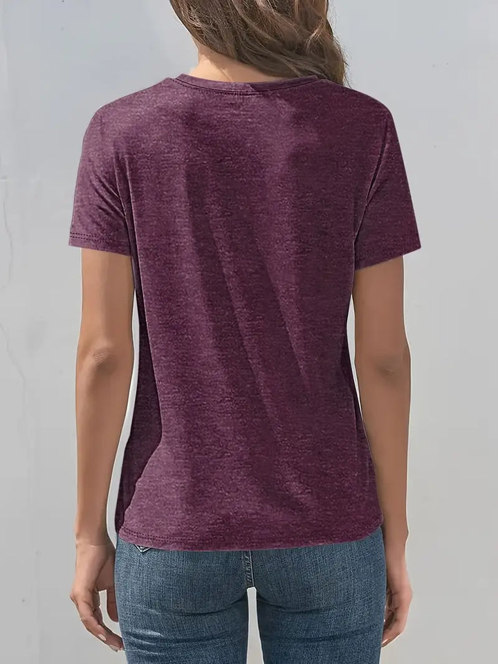 Vitaliya - Alkalmi Rövid Ujjú Póló