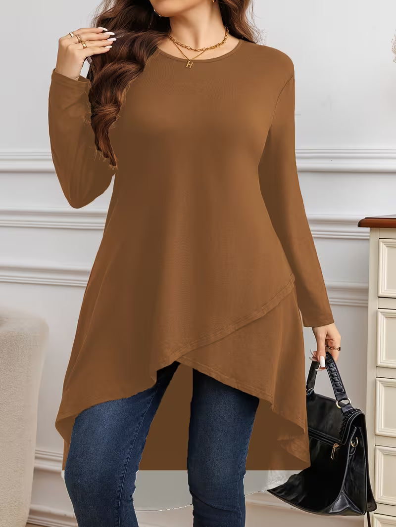 Neasa – Elegáns Hosszú Ujjú Póló