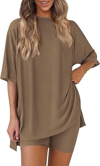 Rikke - Rövid Ujjú Kétrészes Szett