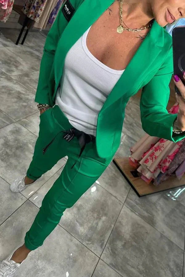 Jocelyne - Elegáns Blézer és Nadrág Szett