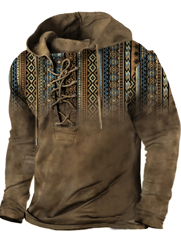 Sandeep - Alkalmi 3D Nyomtatott Kapucnis Pulóver