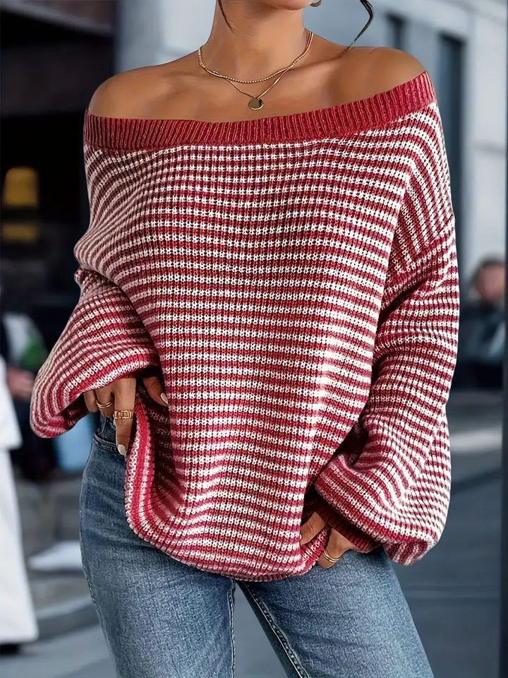 Nilufer - Alkalmi Kötött Pulóver Télre