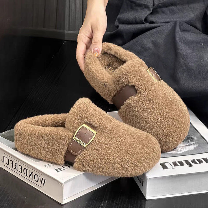 Zilvia - Meleg Báránygyapjú Cipő Tündér Stílusban