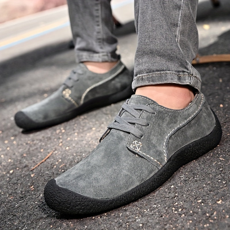 Boyce - Antilopbőr Fűzős Bőr Cipők