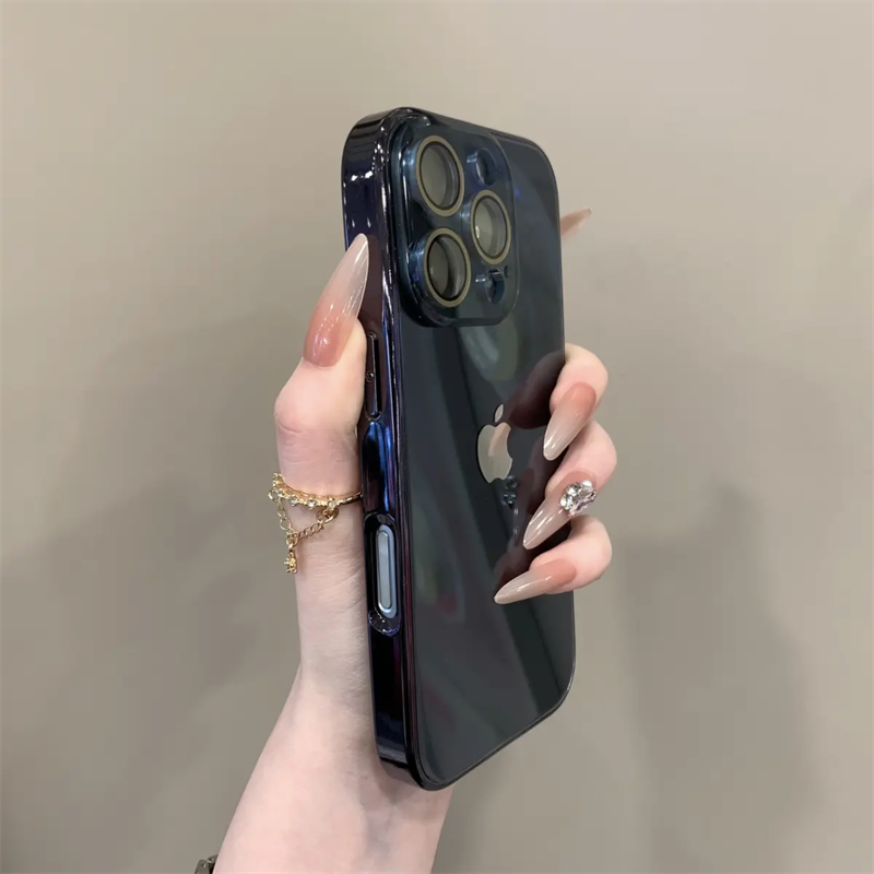 Chromelux – Prémium Galvanizált üveg Lencsetok iPhone Hoz