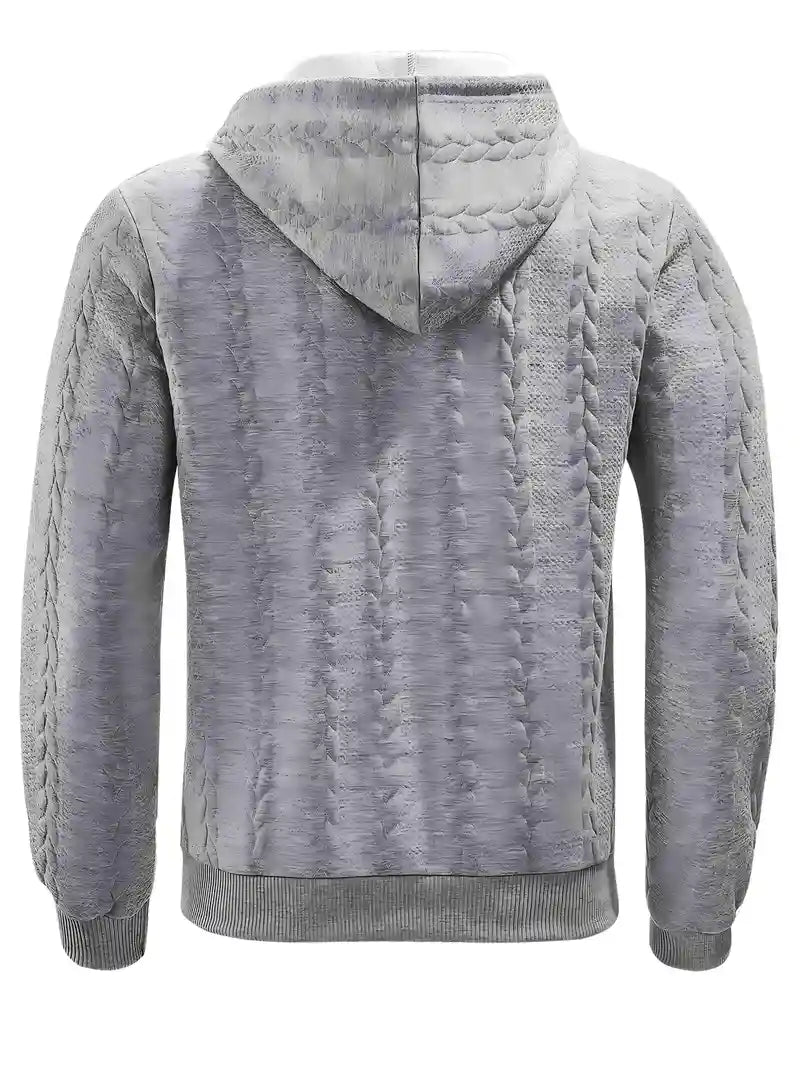 Philipp - Hosszú Ujjú Kapucnis Cipzáras Pulóver