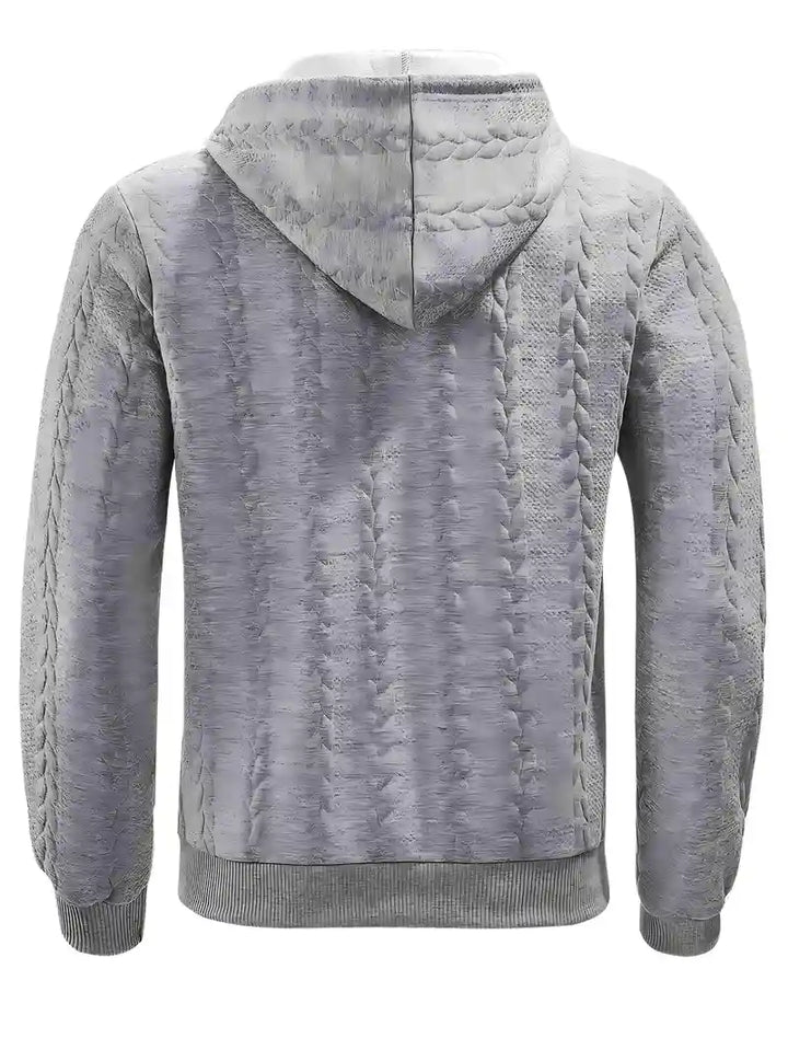 Philipp - Hosszú Ujjú Kapucnis Cipzáras Pulóver