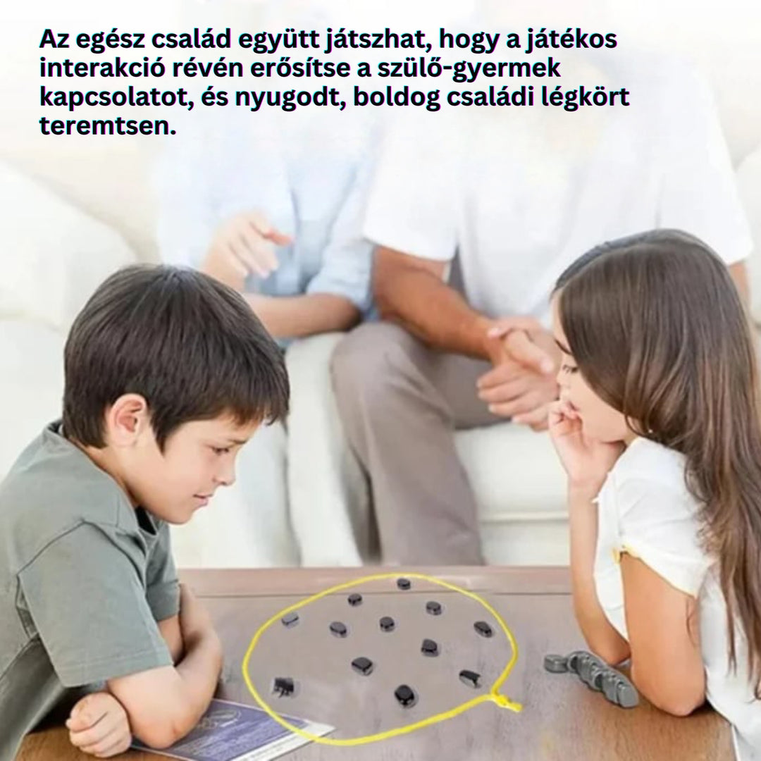 MindSpark – Mágneses Sakk Készlet Szórakoztató Stratégiai Játék Gyerekeknek és Családoknak