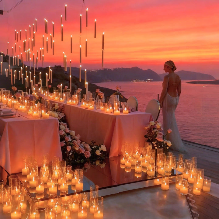 GlowHaven - Függő Gyertyák