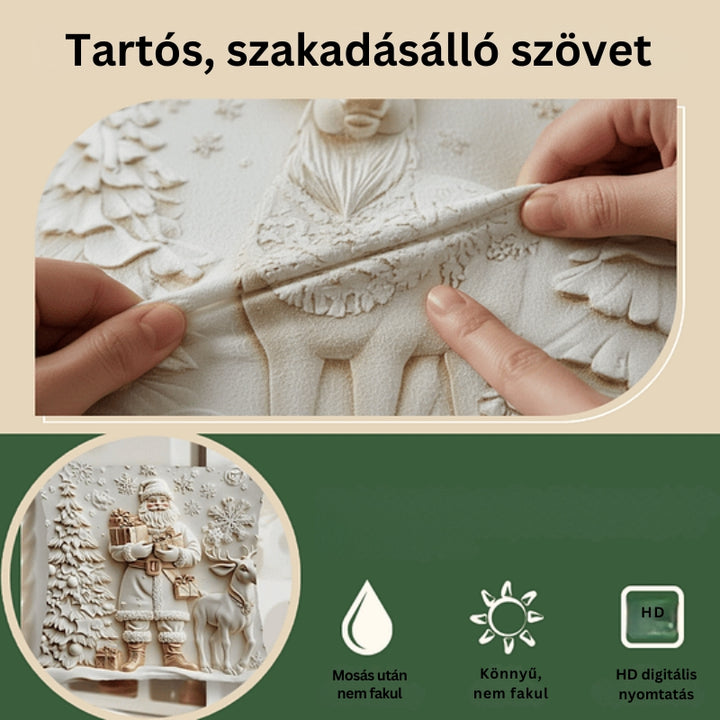 CozyFest - Karácsonyi Témájú Párnahuzat Otthoni Dekorációhoz