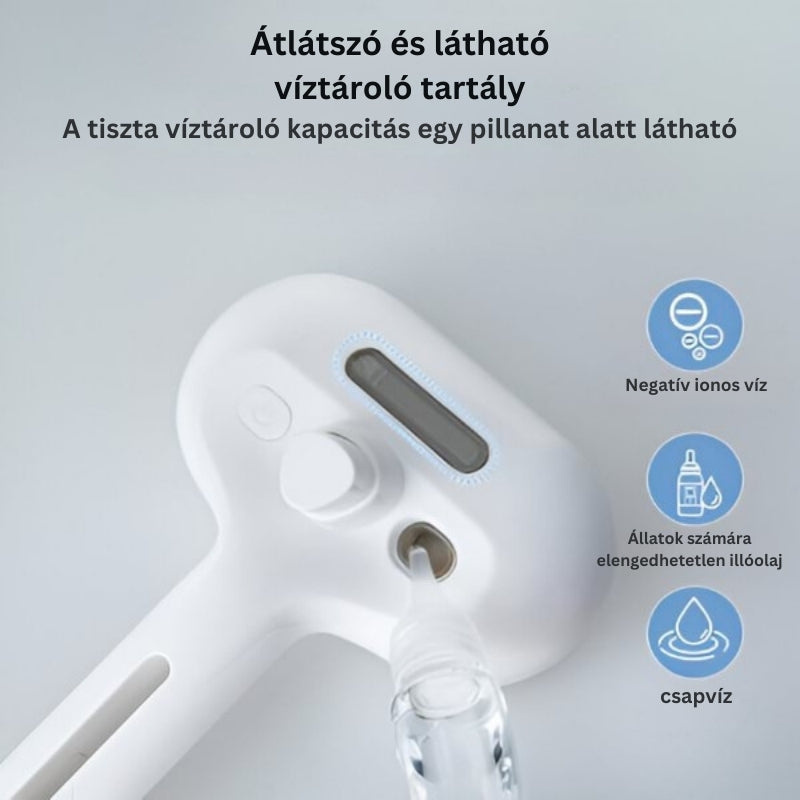 FurEase - Újratölthető Gőzkefés Spray állatok Apolásához