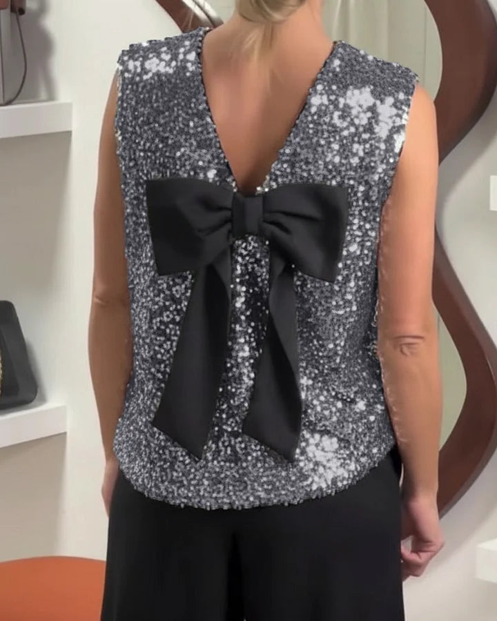 Shinobu - Divatos Flitteres Póló