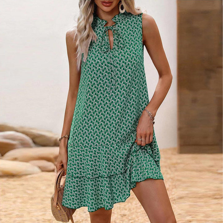 Lenora – Lazulós Miniruha Bohém Mintákkal és Fodrokkal