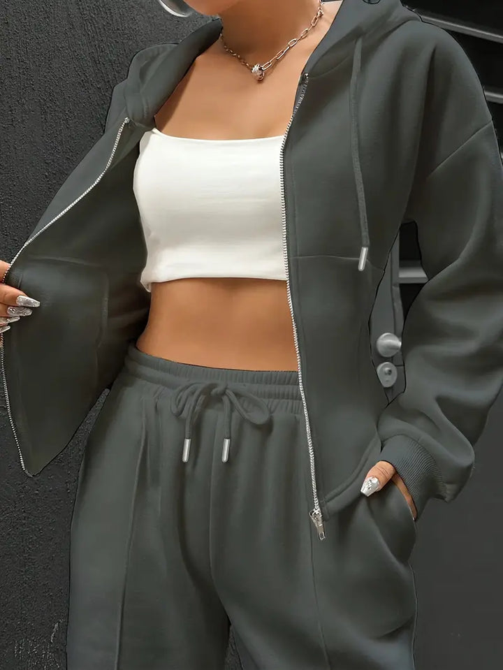 Nanci - Alkalmi Hosszú Ujjú Kétrészes Szett